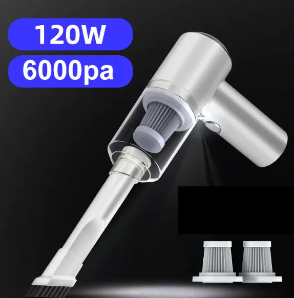 Cordless 120W Car Vacuum Cleaner