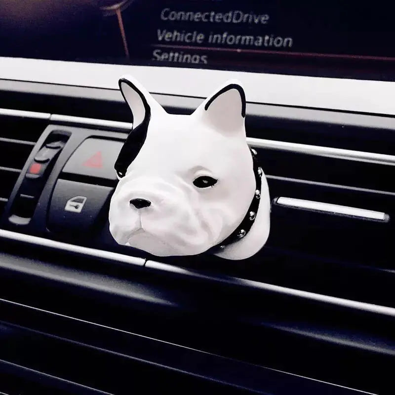 French Bulldog Car Air Vent Clip Freshener