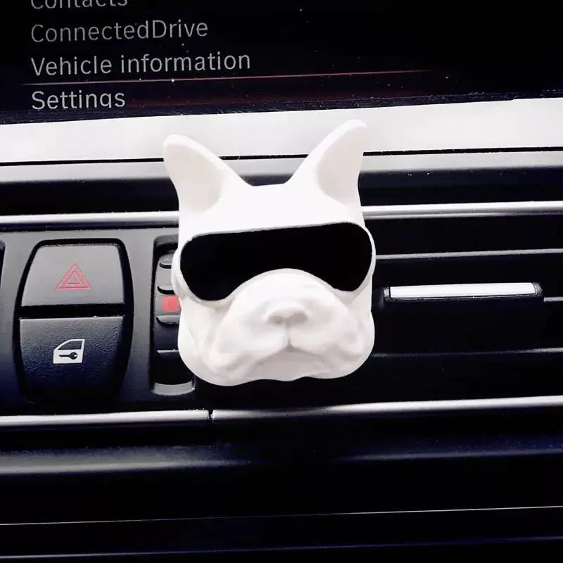 French Bulldog Car Air Vent Clip Freshener