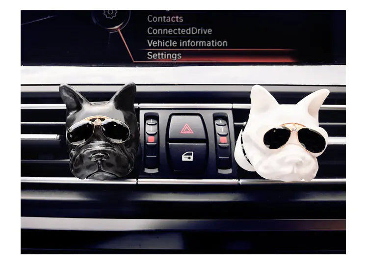 French Bulldog Car Air Vent Clip Freshener