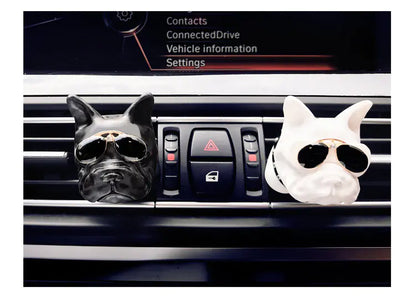 French Bulldog Car Air Vent Clip Freshener