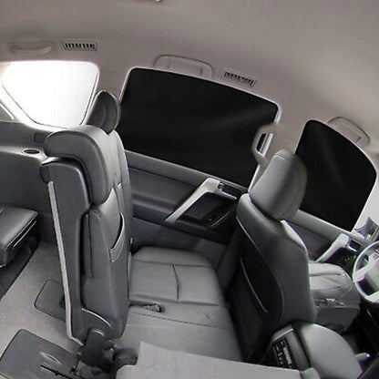 4-Pack Magnetic Car Sun Shades (UV Protection)