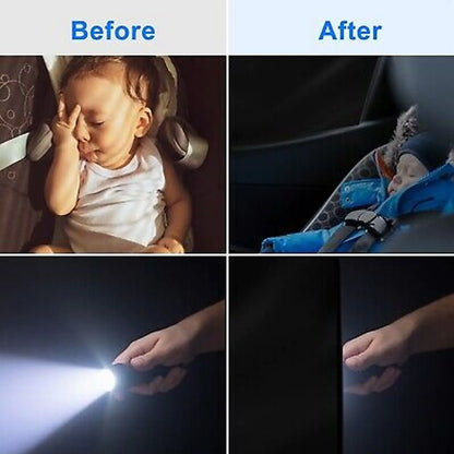 4-Pack Magnetic Car Sun Shades (UV Protection)