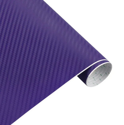 3D Carbon Fiber Car Wrap Film (127×30cm)