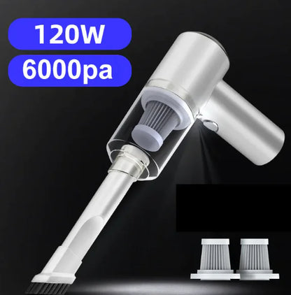 Cordless 120W Car Vacuum Cleaner