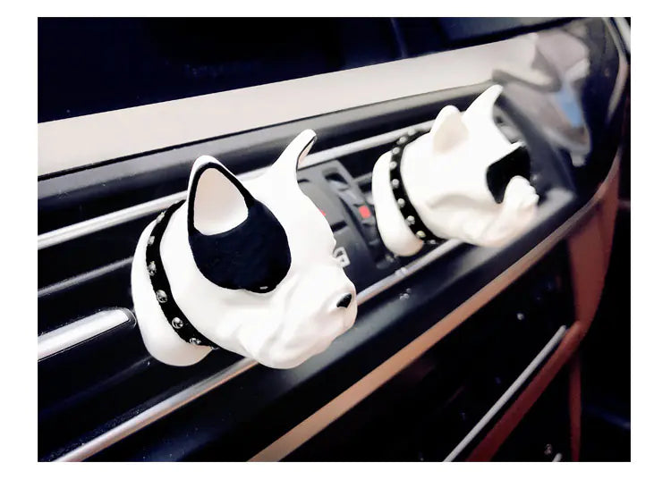 French Bulldog Car Air Vent Clip Freshener