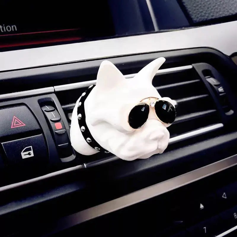 French Bulldog Car Air Vent Clip Freshener