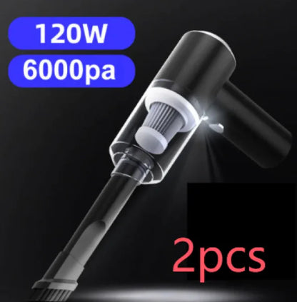 Cordless 120W Car Vacuum Cleaner