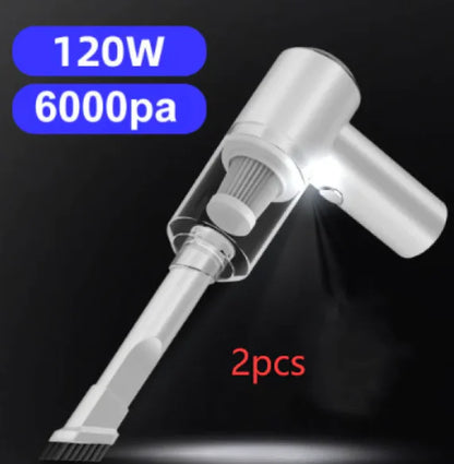 Cordless 120W Car Vacuum Cleaner