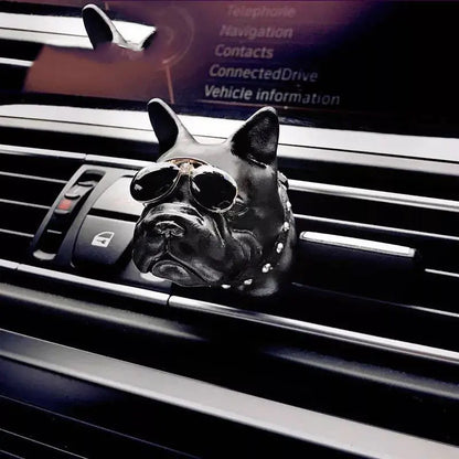 French Bulldog Car Air Vent Clip Freshener