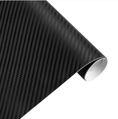 3D Carbon Fiber Car Wrap Film (127×30cm)