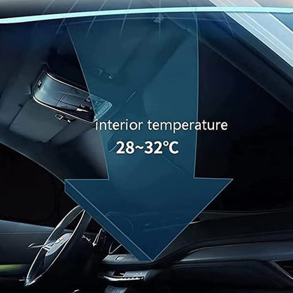 4-Pack Magnetic Car Sun Shades (UV Protection)