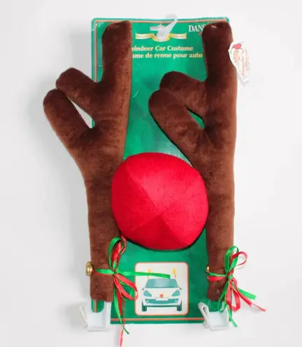Christmas Reindeer Car Antler Decoration Set