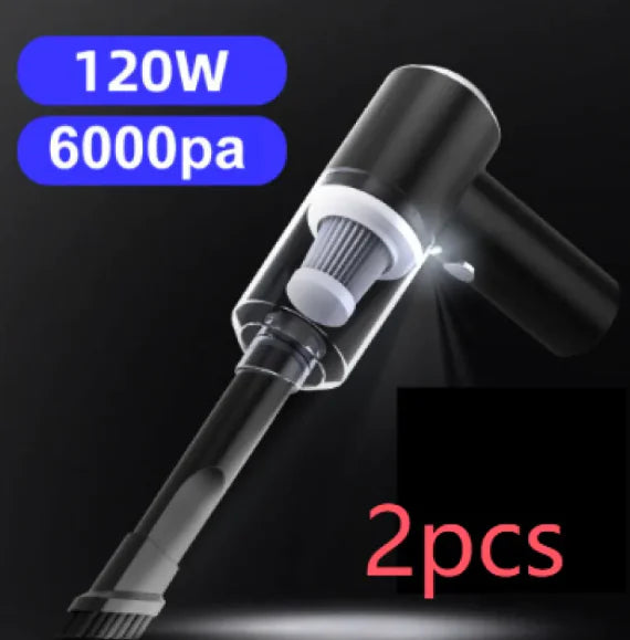 Cordless 120W Car Vacuum Cleaner