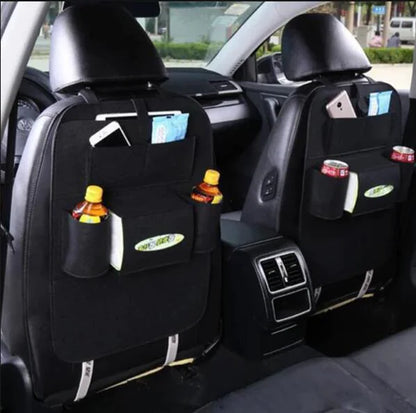 Car Seat Organizer with Foldable Tray Table