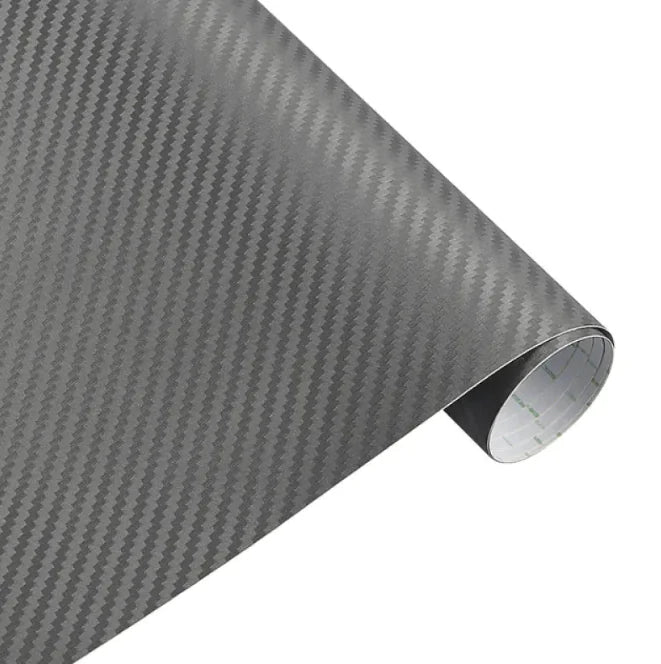3D Carbon Fiber Car Wrap Film (127×30cm)