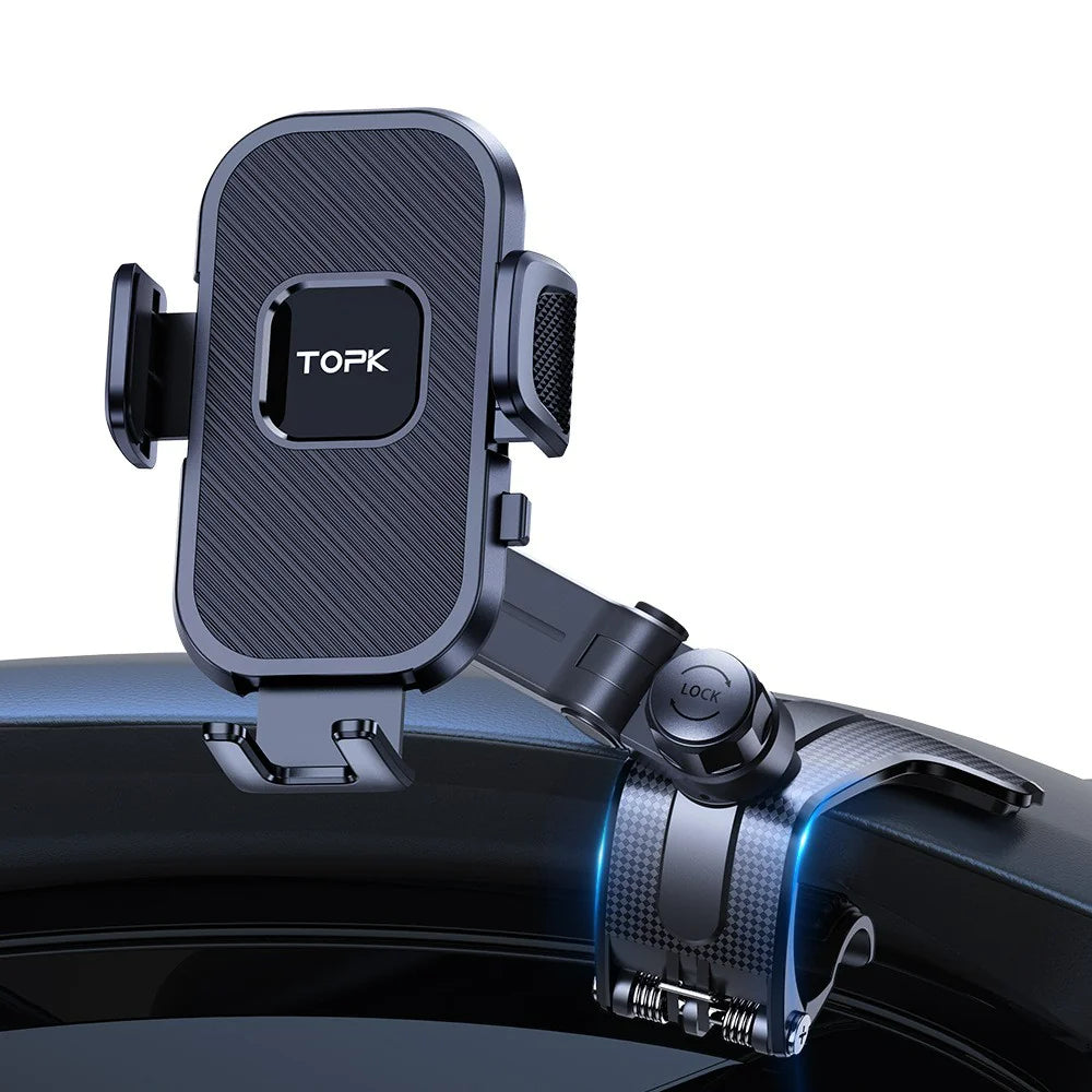 Car Dashboard Phone Holder (360° Rotation)
