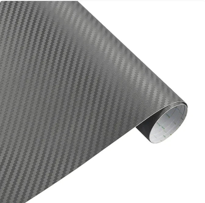 3D Carbon Fiber Car Wrap Film (127×30cm)