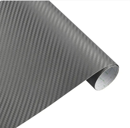 3D Carbon Fiber Car Wrap Film (127×30cm)