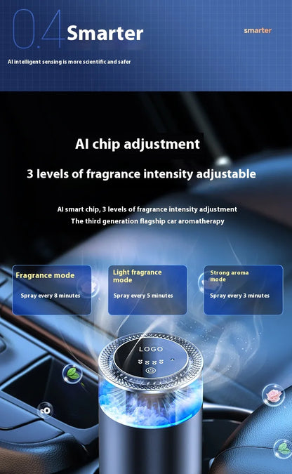 Cloud Mist Aromatherapy Car Diffuser