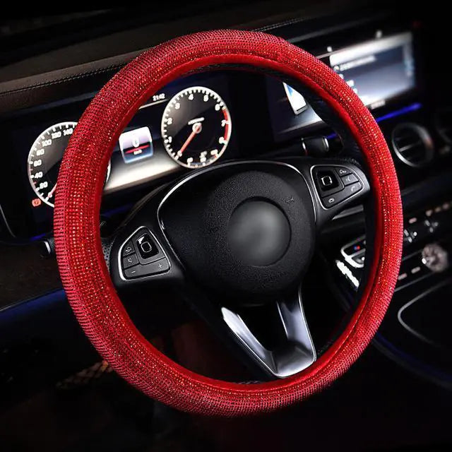 Diamond Grip™ Premium Sparkle Steering Wheel Cover ✨
