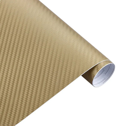 3D Carbon Fiber Car Wrap Film (127×30cm)